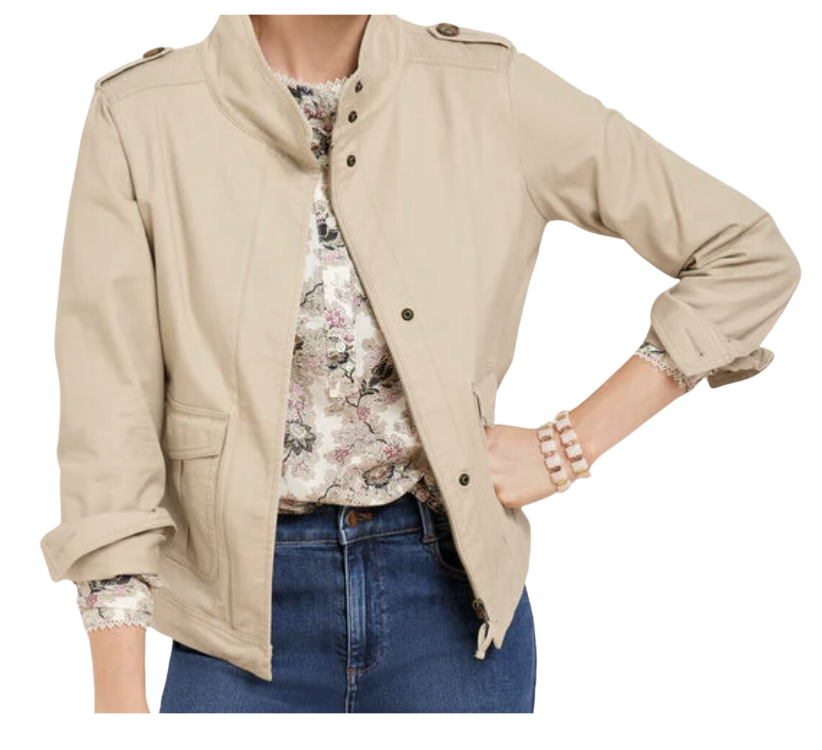 Twill Crop Jacket | Readers' Favorites 09/08-09/15